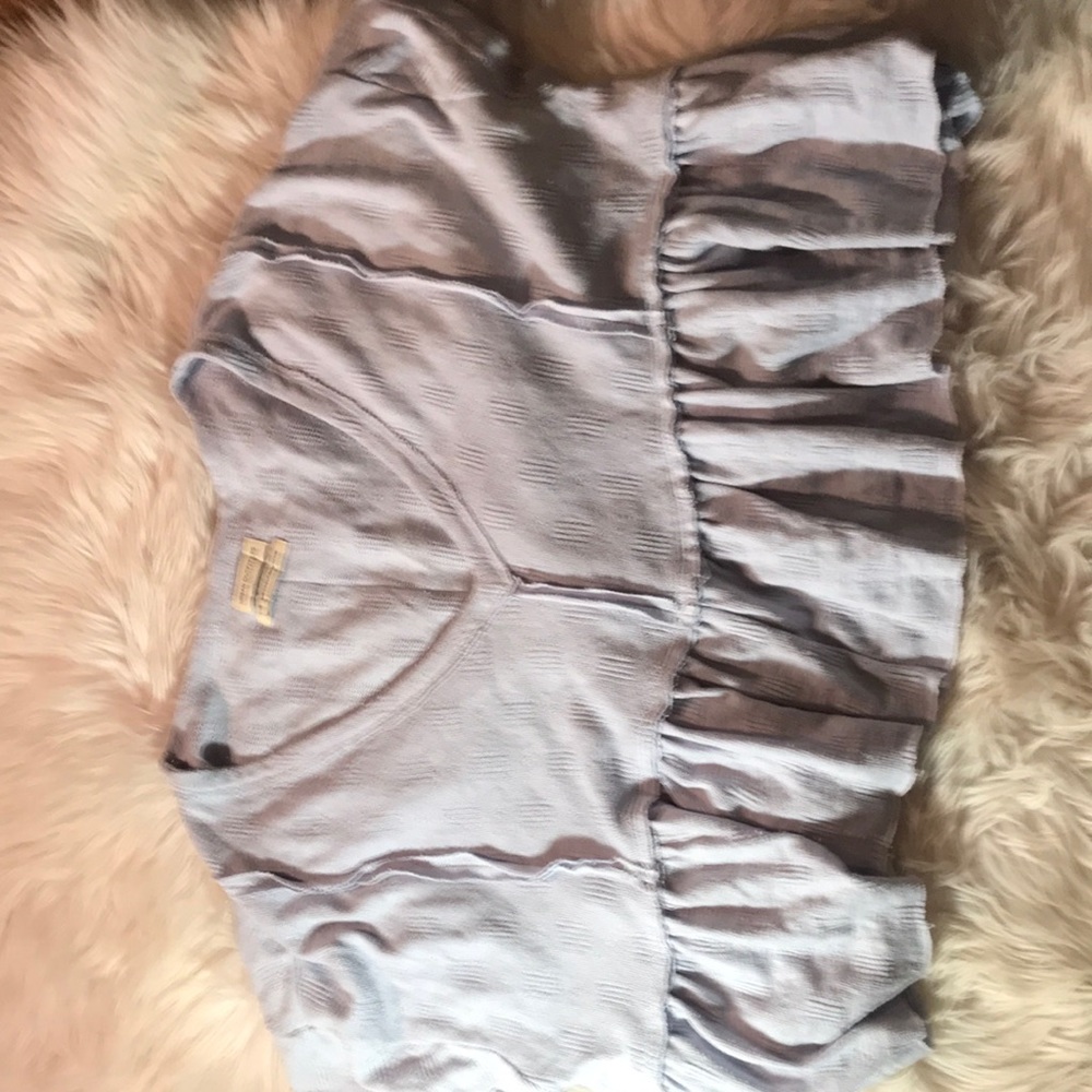 Urban outfitters boxy crop top